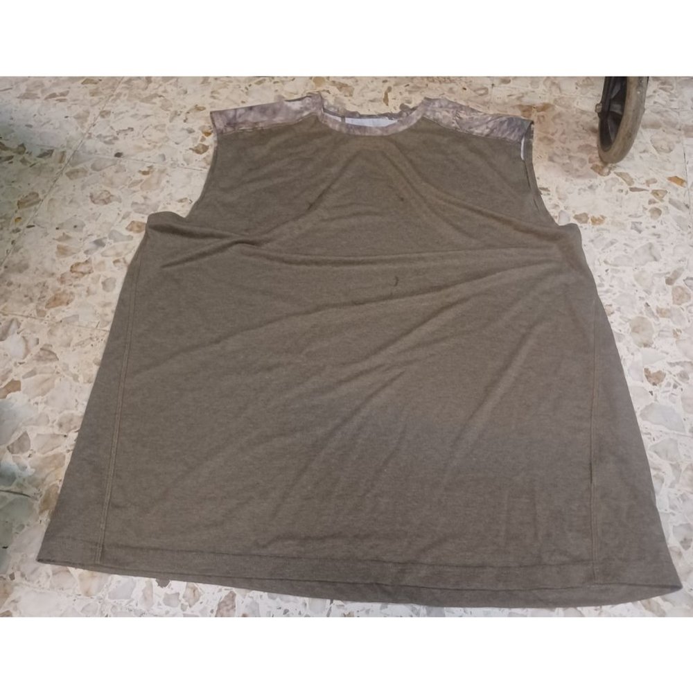 Cabela's Men's Tank Shirt 2XL Brown & Camo